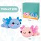 Crochet Kit with Step-by-Step Video Tutorials (Blue, Pink) 7 x 4.7 x 2.39 inches